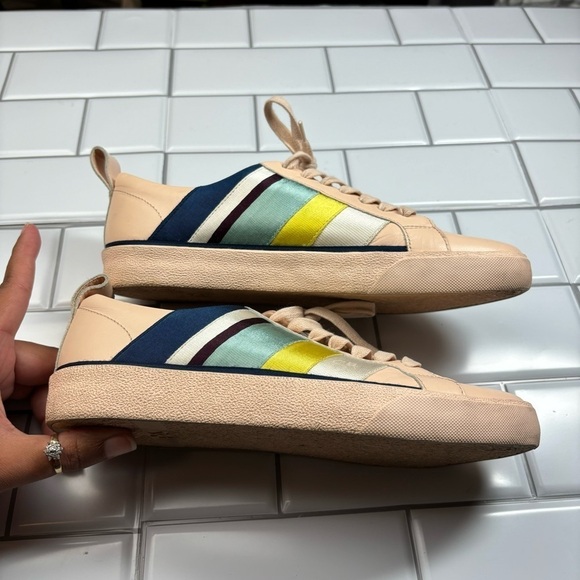 Diane von Furstenberg DVF Tess Leather Sneaker Trainer, EU38/US 8 - Picture 6 of 15